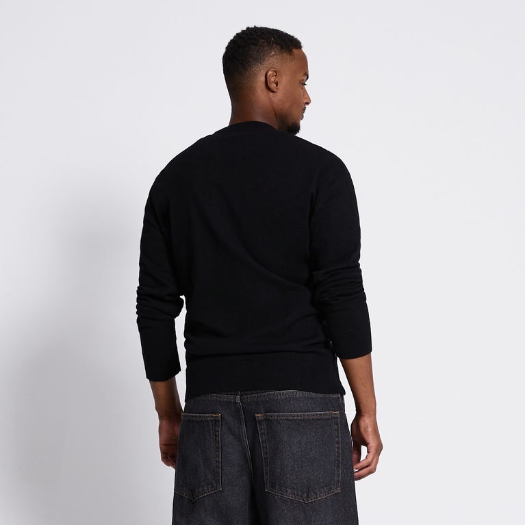 Fine-knit sweater "Ruben" Black 2